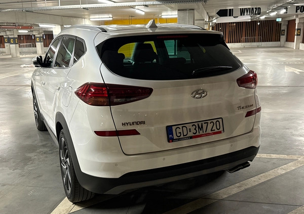 Hyundai Tucson cena 89890 przebieg: 97000, rok produkcji 2020 z Rejowiec Fabryczny małe 781